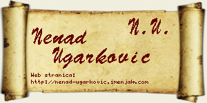 Nenad Ugarković vizit kartica